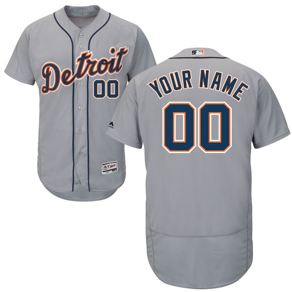 Men's Detroit Tigers Flex Base Custom Jersey MLBC0021